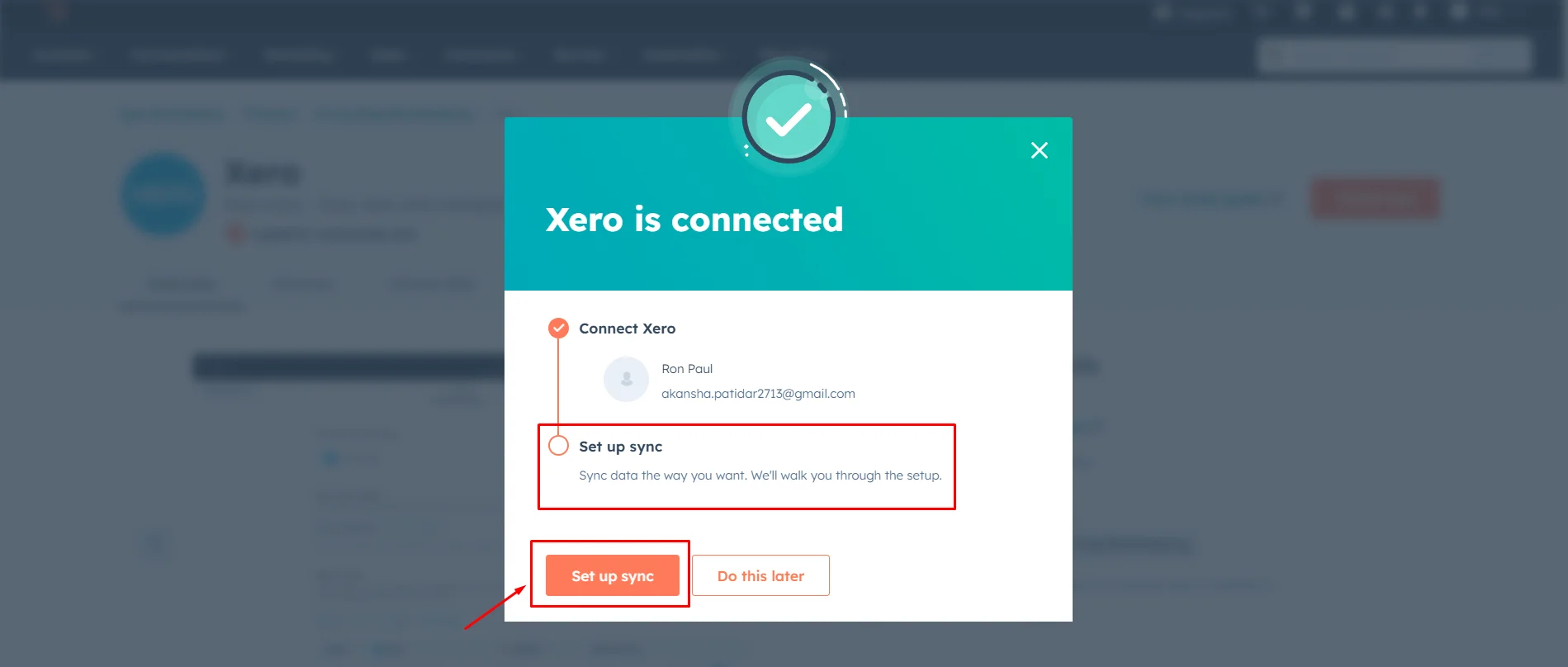 HubSpot Xero Integration: Step-by-step Guide to Sync Data & Create Invoices 4 set-up-sync-hubspot-xero-integration