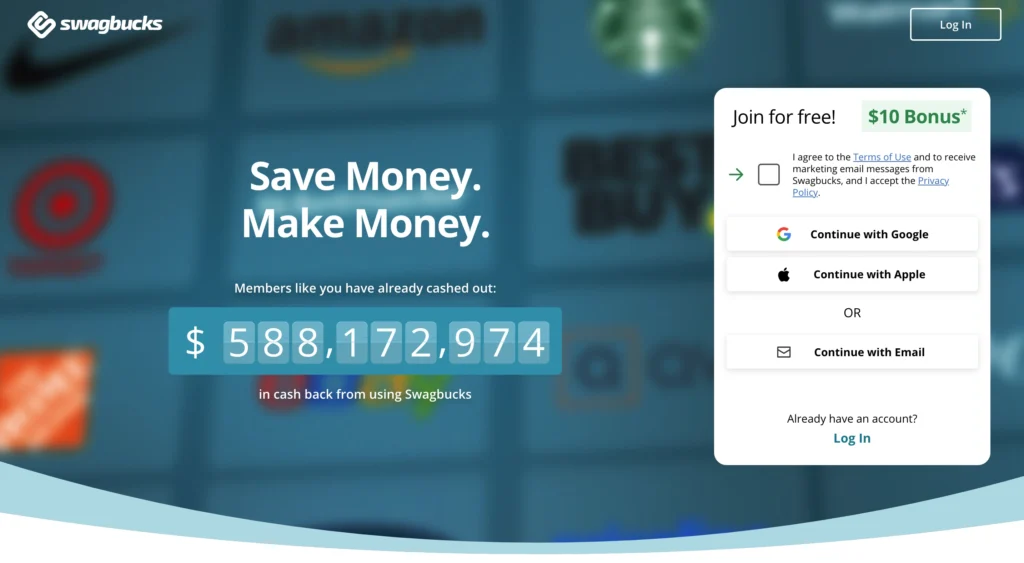Get paid to take surveys swagbucks