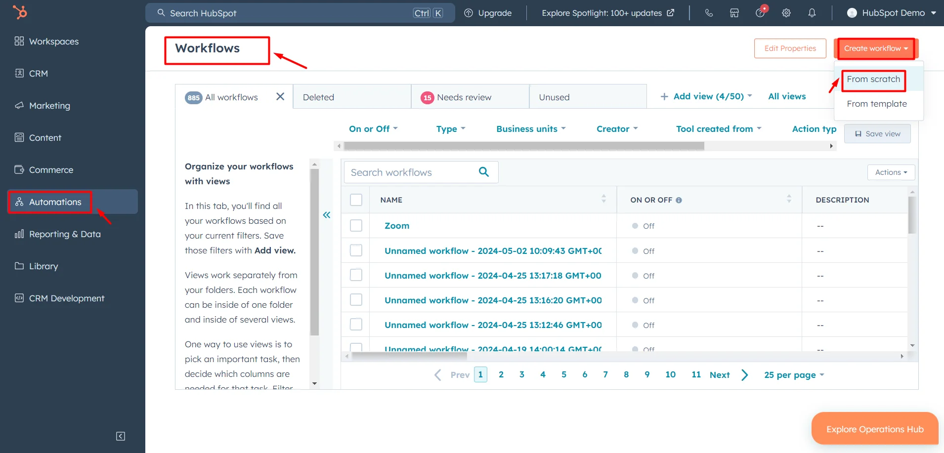 create-workflow-from-scratch-hubspot-zoom-integration