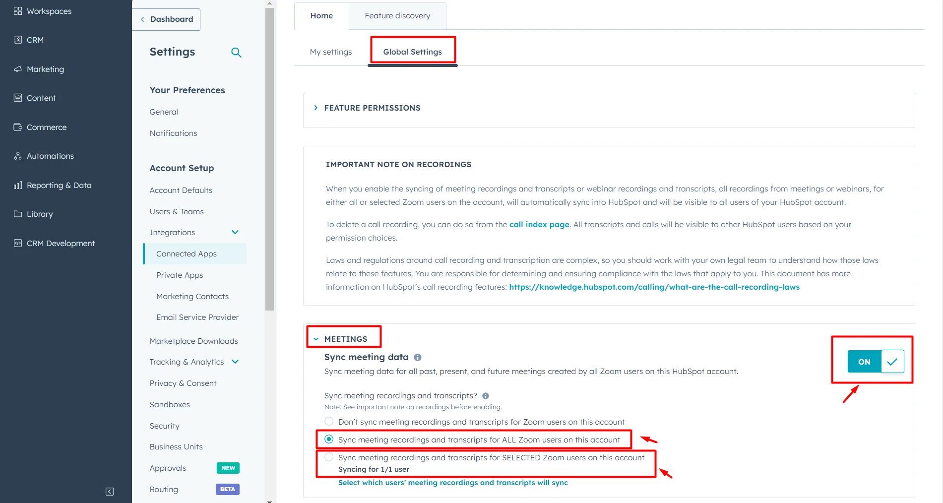 global-settings-meetings-hubspot-zoom-integration