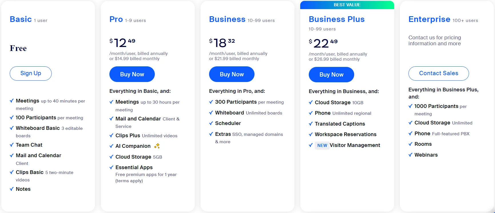 pricing-plan-hubspot-zoom-integration