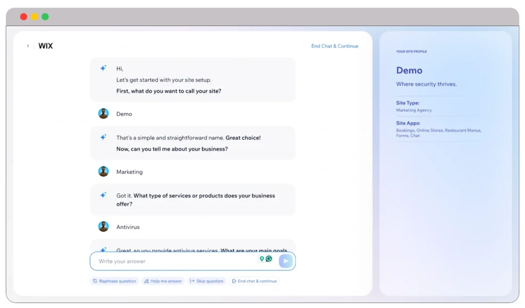 Wix AI 1 1