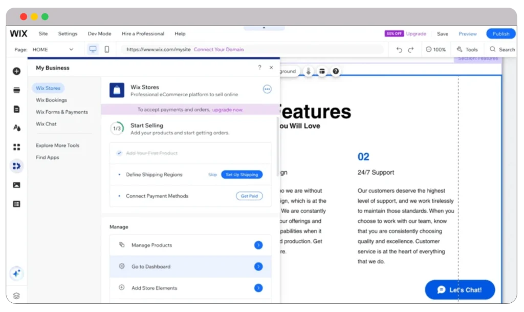 Wix vs Shopify 2024: Comparing 6 key areas 9 Wix Ecommerce 2
