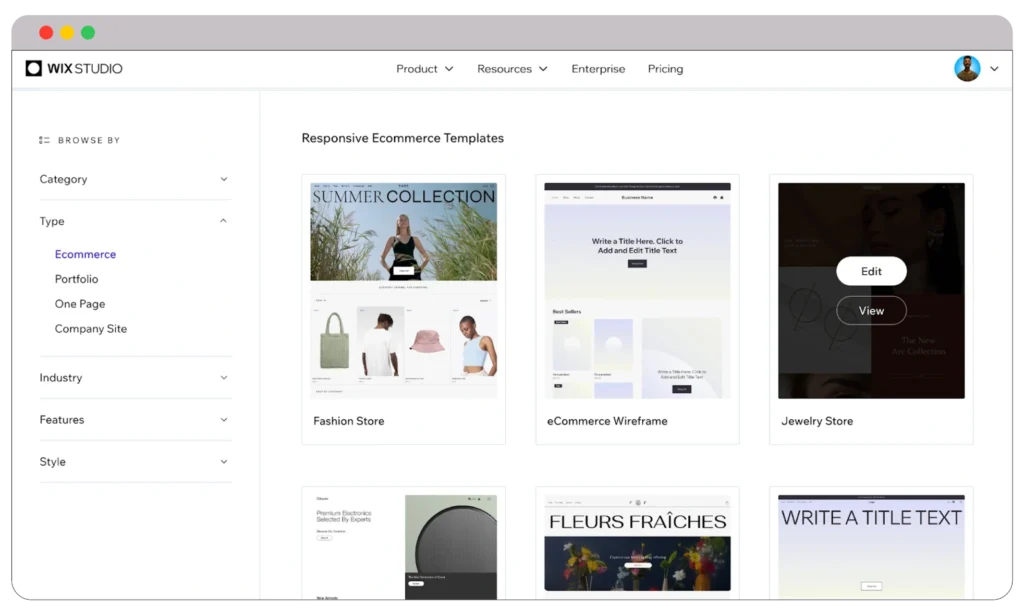 Wix Ecommerce 3