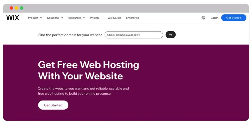 Wix hosting 1