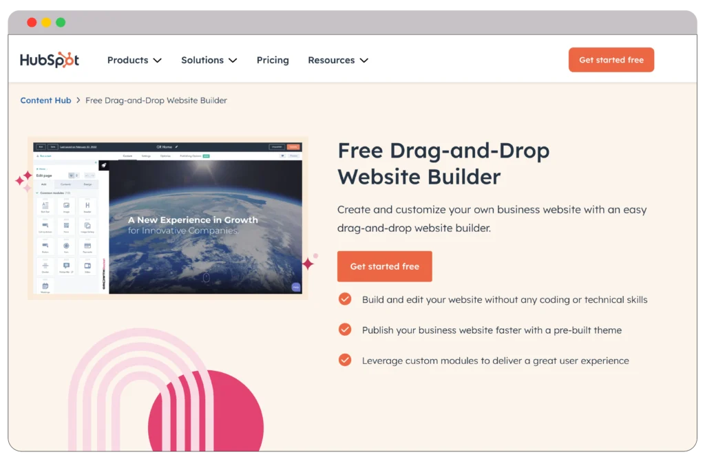 13 unique and Best Website Builder for Small Business in 2024 15 Hubspot