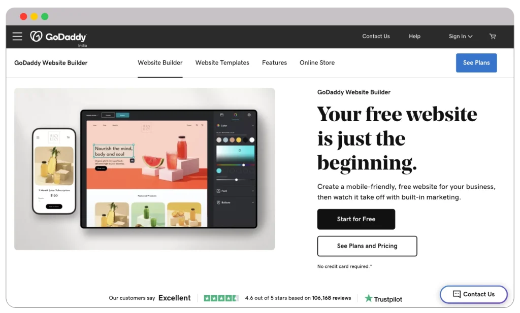 Best Squarespace Alternatives in 2024: What's the perfect one for businesses? 15 GoDaddy 1