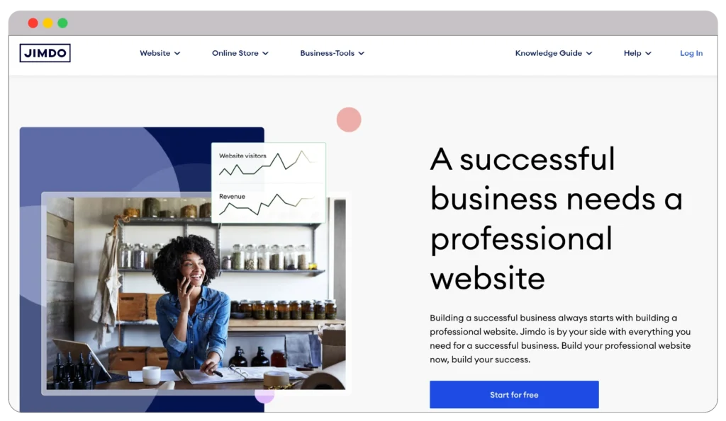 Best Squarespace Alternatives in 2024: What's the perfect one for businesses? 5 Jimdo