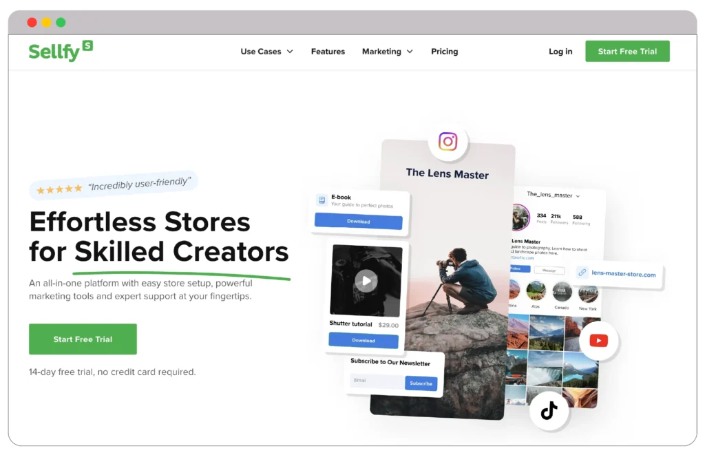 11 best eCommerce Website Builders to create an online store 17 Sellfy