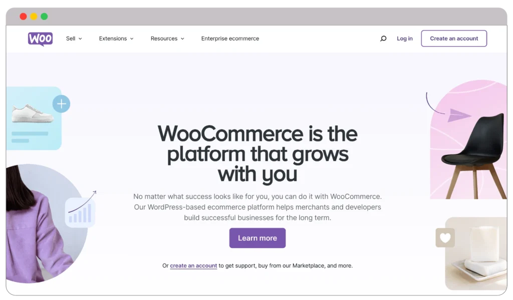 11 best eCommerce Website Builders to create an online store 1 Woocommerce
