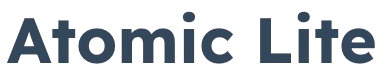 Atomic lite logo