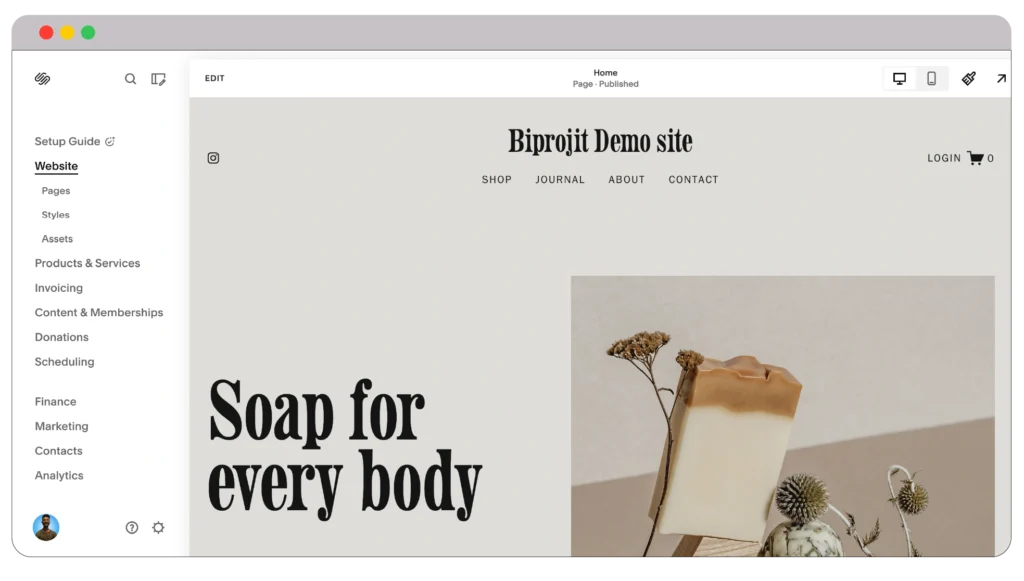 An ultimate Squarespace website builder review to read in 2024 4 Features