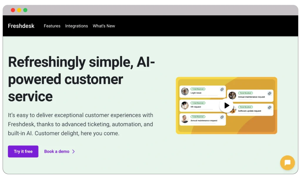 Business Automation Tools: Streamlining Operations for Efficiency and Growth 23 Freshdesk