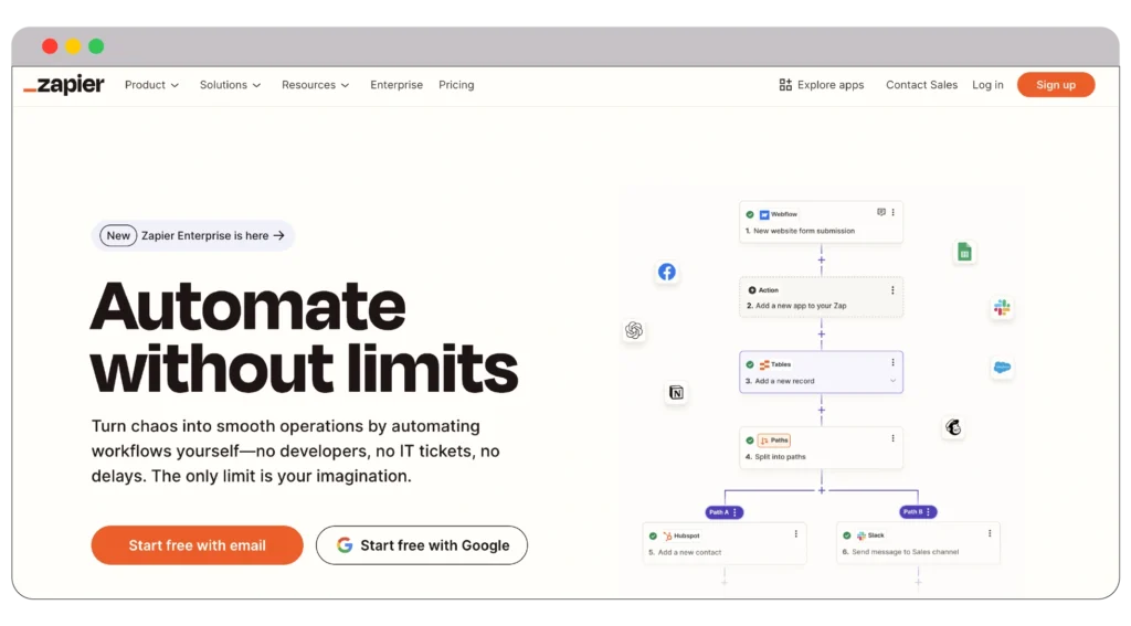 Business Automation Tools: Streamlining Operations for Efficiency and Growth 1 Zapier