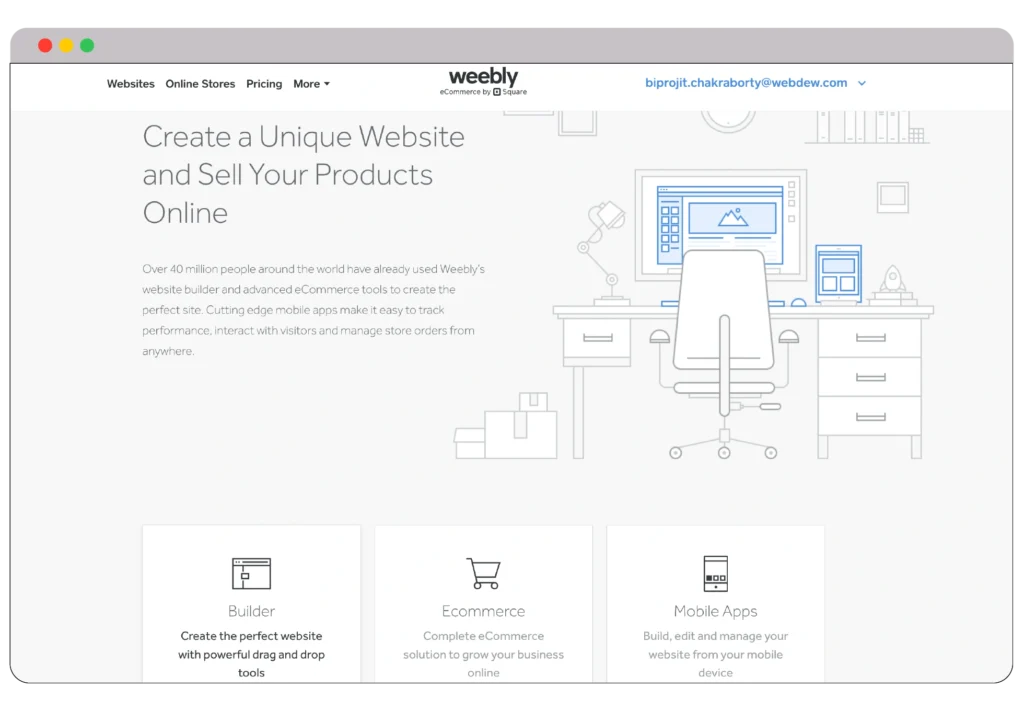 Weebly features