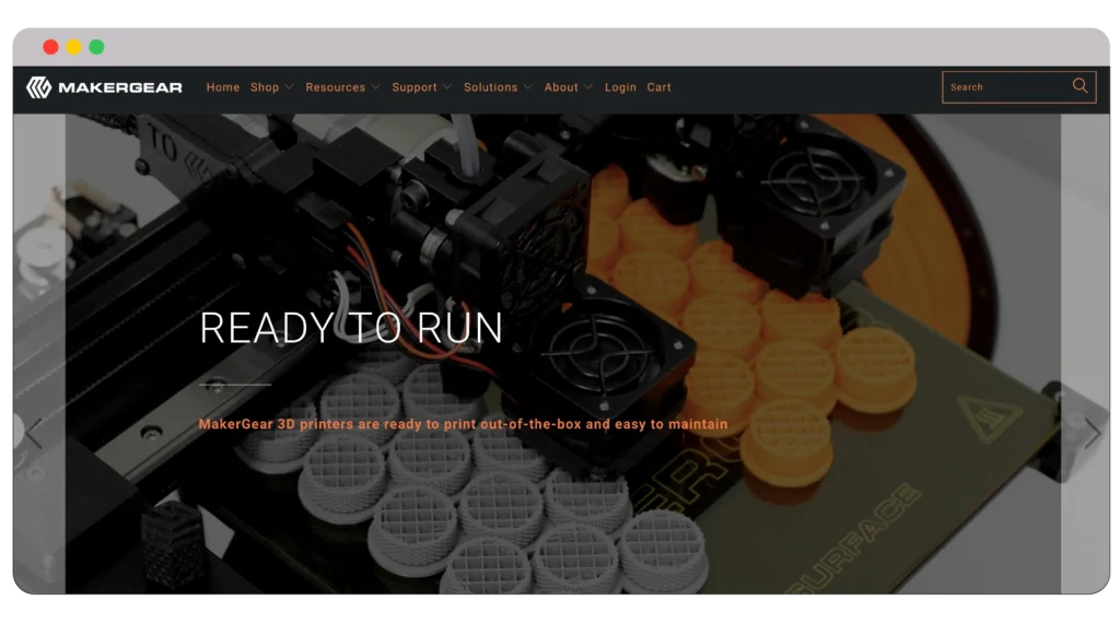 MakerGear 3D Printers