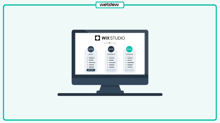Wix studio Pricing 01